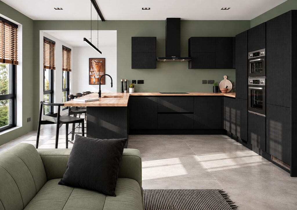 Orchard Kitchens Plana Stria Matt Singular Door Product